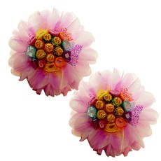 假花Chupa Chups糖果花束 2入, 粉色