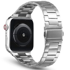 오펜트 클래식 메탈 밴드 스트랩 38/40/41mm, 실버