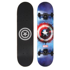 MARVEL 漫威 復仇者聯盟滑板, 美國隊長 藍色