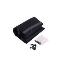 吸磁式塑膠防風罩, 黑色的