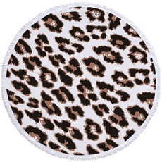 插畫3D列印圓形海灘巾 A_RD_1022, 1個, B