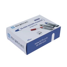 Luxy Glass 玻璃白板筆, 10個, 藍色