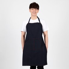 미술용 앞치마 L sfae58, 청지, 1개