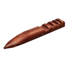 單色紅檀木平面磨邊器, 單一顏色, 1個