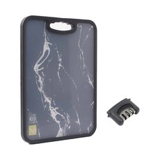 PP不鏽鋼雙面砧板磨刀器, 大理石灰