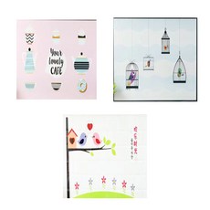 JS 廚房用防汙壁貼 JSC_009 3入, 1套