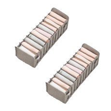 DM Corporation I Love Home 可折疊內衣收納盒11格, 2個