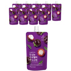 슈가로로 맛있는 곤약젤리 망고스틴, 150g, 10개