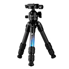 포토프로 프로페셔널 접사용 카메라 미니 카본 삼각대 블랙 P-4 mini + P-4H, 1개