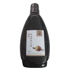 바닐라베이비 흑당 바닐라빈 시럽, 1개, 450ml