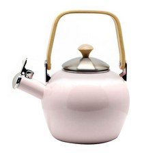 kocaco IH適用琺瑯壺, 淺粉色, 1.4L