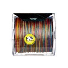 GODPOS PE 5色 8股編織釣魚線 500m, 混合色, 1個