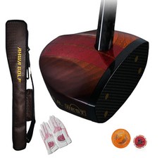 AHWA GOLF 女子佳公園高爾夫 5 件套, 隨機發貨（公園球），棕色（單袋）, 1套