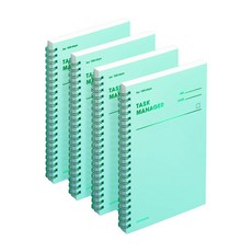 motemote 經理用筆記本 4入, 綠化