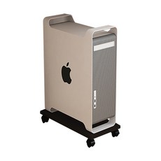 몬드스팟 바퀴형 컴퓨터 본체 받침대 C타입 YT_RB177, 블랙, 1개