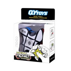 MO FANG GE Chey Cube Fidget Cube Spinner 風車, 黑底