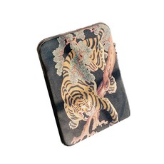 Colorful Korea 五色燦爛 平板筆電收納包, 富貴榮華 牡丹圖