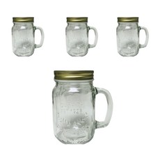 Bonito把手飲料杯 750ml 4入, 1套