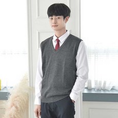 GYOBOKMALL 男羊毛校服背心