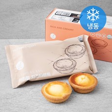 까까 카라멜 치즈타르트 4입 (냉동), 140g, 1개