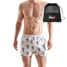 NAYA STYLE 男款沙灘短褲+專用收納袋組合 FZ-188-1PU