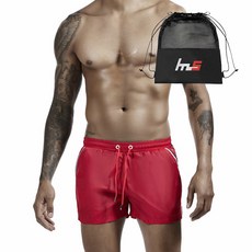 NAYA STYLE 男款沙灘短褲+專用收納袋組合 FZ-184-2PU