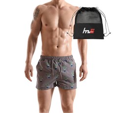 NAYASTYLE 男士防磨衣海灘褲 + 專用收納袋套組 FZ-188-2PU