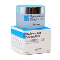 SKINDOM 玻尿酸保濕護理晚安面膜, 50ml, 1入
