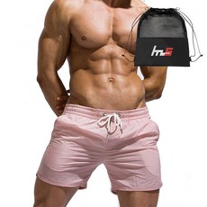 NAYA STYLE 男款沙灘短褲+專用收納袋組合 FZ-182-3PU