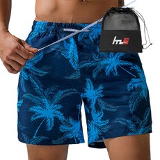 NAYASTYLE 男士防磨衣海灘褲 + 專用收納袋組合 FZ-197-2PU