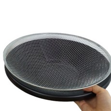 MOSAZZI 淘金篩網 7mm, 銀色, 1個