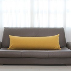 Linum ARTIGA Linumartiga 長型抱枕, 芥末