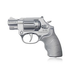 본끌레 호신용 가스총 은색 B-38, B-38 은색(실버), 1개