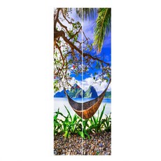 알럽홈 유니크한 풍경 장식 도어 스티커 2p, TYPE 28