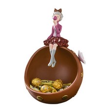 泡泡少女圓點收納盒 粉色, 1個