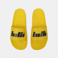 RAINBOW PACKAGE 男女通用 Bounce 橡膠拖鞋, 標準黃, 280
