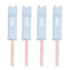냥이 위생 변기 손잡이 4p, 블루