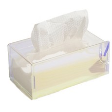 居家裝飾 壓克力面紙盒, 極光, 1個