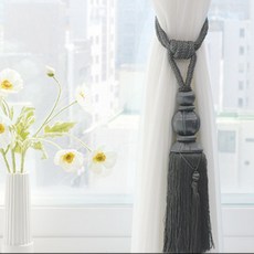 MAISONTEXTILE 優雅tybag 2p, 木炭, 2個