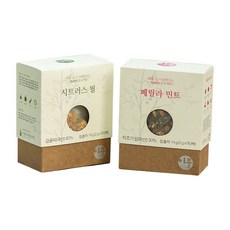 Ipool 柑橘皮茶茶包 2g 7入+紫蘇薄荷茶茶包 2g 7入, 1套