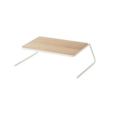 Global TNT木質2層收納迷你桌, 白色的, 1個