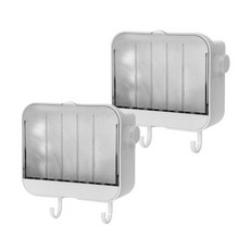 멀티 비누 수납 홀더, 2개, 화이트