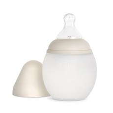 엘리 실리콘 배앓이방지 젖병 150ml + 실리콘 젖꼭지, SM(0~6개월), Sand, 1개
