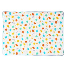 RITOGATO 寵物防滑人造絲涼感墊, 果凍熊