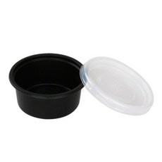 醬料容器 小 黑色 70pi, 1500個, 1個
