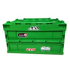 가팡 접이식 폴딩박스 TES044, 그린 04번, 1개