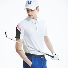 NEVERMINDALL 男士Centren不對稱Bobo Polo衫