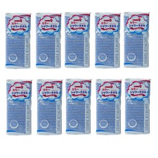 greenpia 彩色去角質沐浴巾, 隨機出貨, 1入, 10個