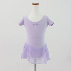 Ballon 女童短袖雪紡緊身衣芭蕾 CR331