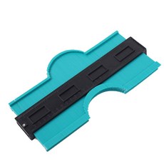 形狀測量標準輪廓規 27.5 x 12.5 cm 藍色, 1個